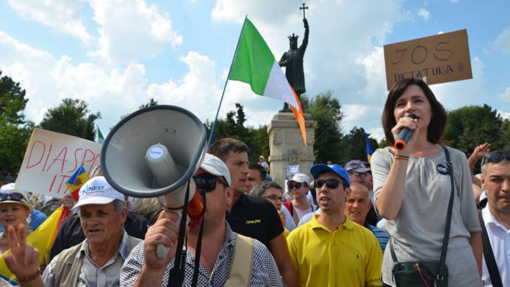 Candidata Partidului Acțiune și Solidaritate, Maia Sandu și-a exercitat dreptul la vot. Declarațiile de presă